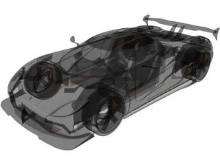 Koenigsegg Agera RS (2015) 3D Model