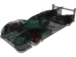 Porsche 919 3D Model