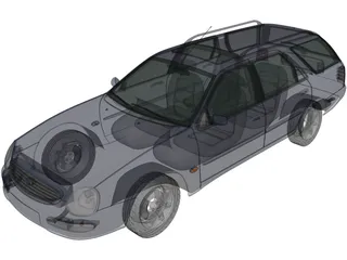 Ford Scorpio Wagon (1994) 3D Model