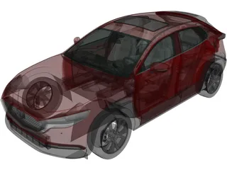 Mazda CX-30 (2020) 3D Model