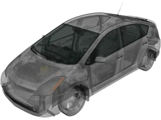 Toyota Prius (2003) 3D Model