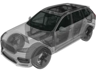 Volvo XC90 (2016) 3D Model