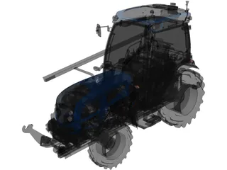Landini REX 4 GT 3D Model