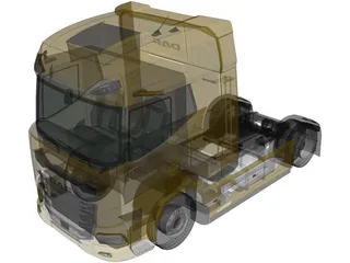 DAF XG Plus FTG (2024) 3D Model