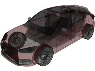 Seat Leon FR (2022) 3D Model