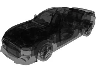 Ford Mustang Roush Stage 3 3D Model