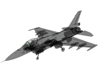 Mitsubishi F-2 3D Model