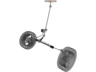Steering System 3D Model