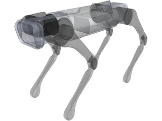 Unitree Aliengo 3D Model