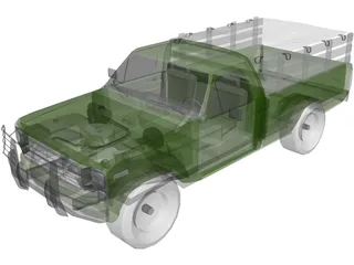 Ford F-100 (1980) 3D Model