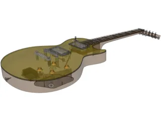 Gibson Les Paul Electric Guitar 3D Model