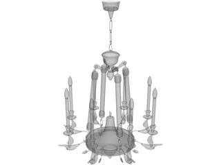 Chandelier 3D Model