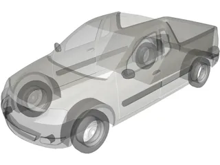 Renault/Dacia Pick-Up 3D Model
