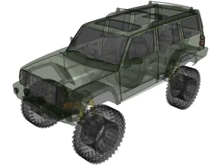 Jeep Commander [Lifted] 3D Model