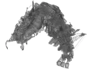 Transformers 2 Devastator 3D Model