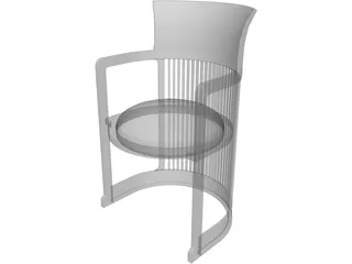 Chair Dinning Room 3D Model