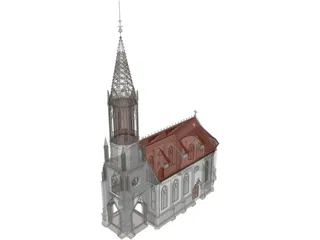 Stuttgart Berg 3D Model