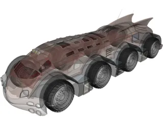 Fantastic Vehicle 3D Model