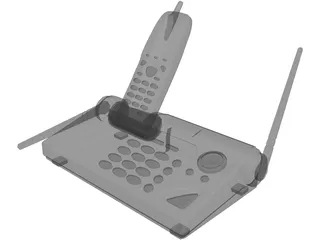 Phone Panasonic 3D Model