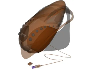 Ionizer Apple ionik 3D Model