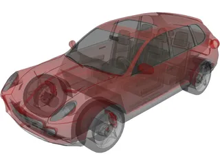 Ferrari SUV Concept 3D Model