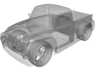 Ford F-100 3D Model