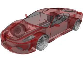 Ferrari F430 (2006) 3D Model