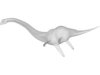 Nessie Dinosaur 3D Model