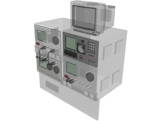 Electronics Equipment 3D Model