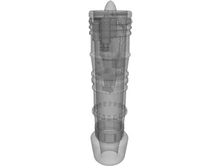 Jet Engine 3D Model