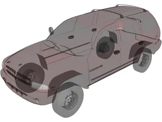 Dodge Durango (1999) 3D Model