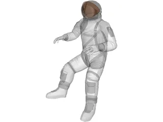 Astronaut 3D Model