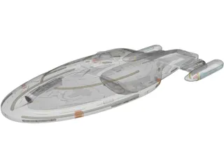 Star Trek Voyager 3D Model