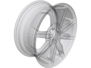 OZ Car Wheel 3D Model