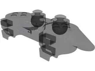 Playstation 3 Controller 3D Model