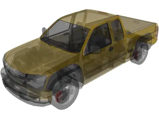 Chevrolet Colorado Pickup 3D Model