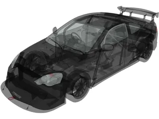 Honda Integra Mugen (2002) 3D Model