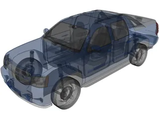 Chevrolet Avalanche (2010) 3D Model