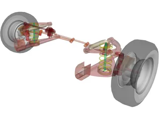 Chevrolet Front Suspension 3D Model