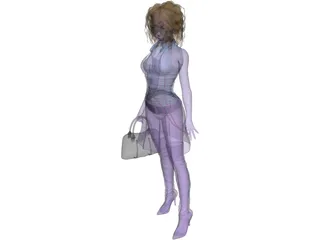 Woman Sara 3D Model