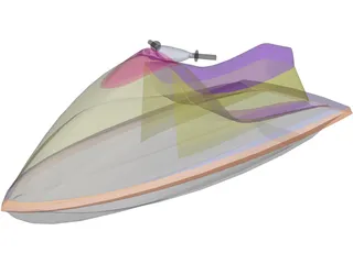 Jet Ski 3D Model