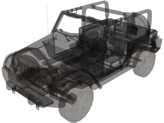 Jeep Wrangler 3D Model