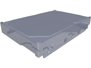 Seagate HDD 3D Model