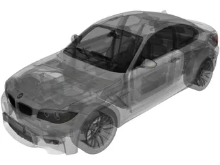 BMW 1-Series M Coupe (2011) 3D Model