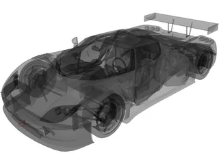 Coenigsegg CCG Race 3D Model