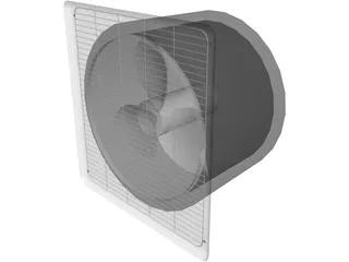 Fan 3D Model