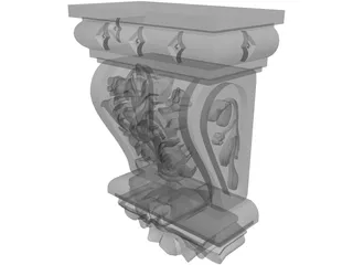 Cornice 3D Model