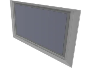 Philips TV 3D Model
