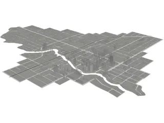 Fort Lauderdale Downtown 3D Model