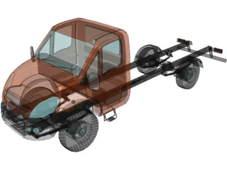 IVECO 4x4 3D Model